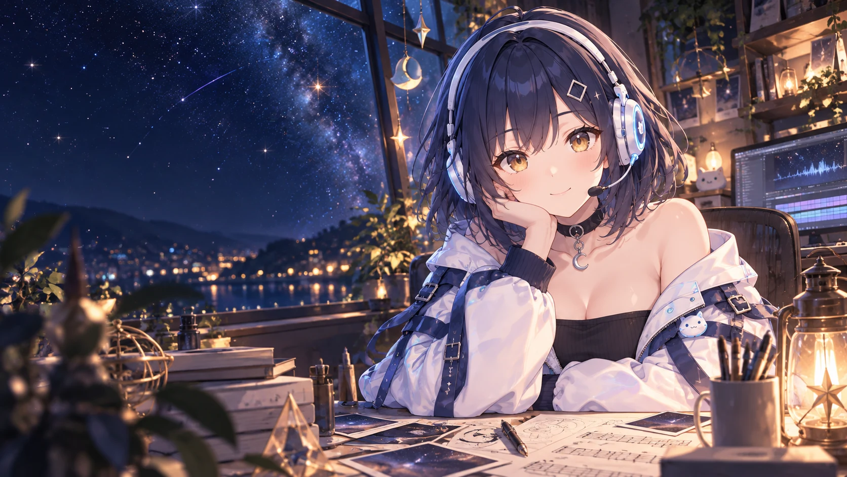 星空のアトリエにいるノア